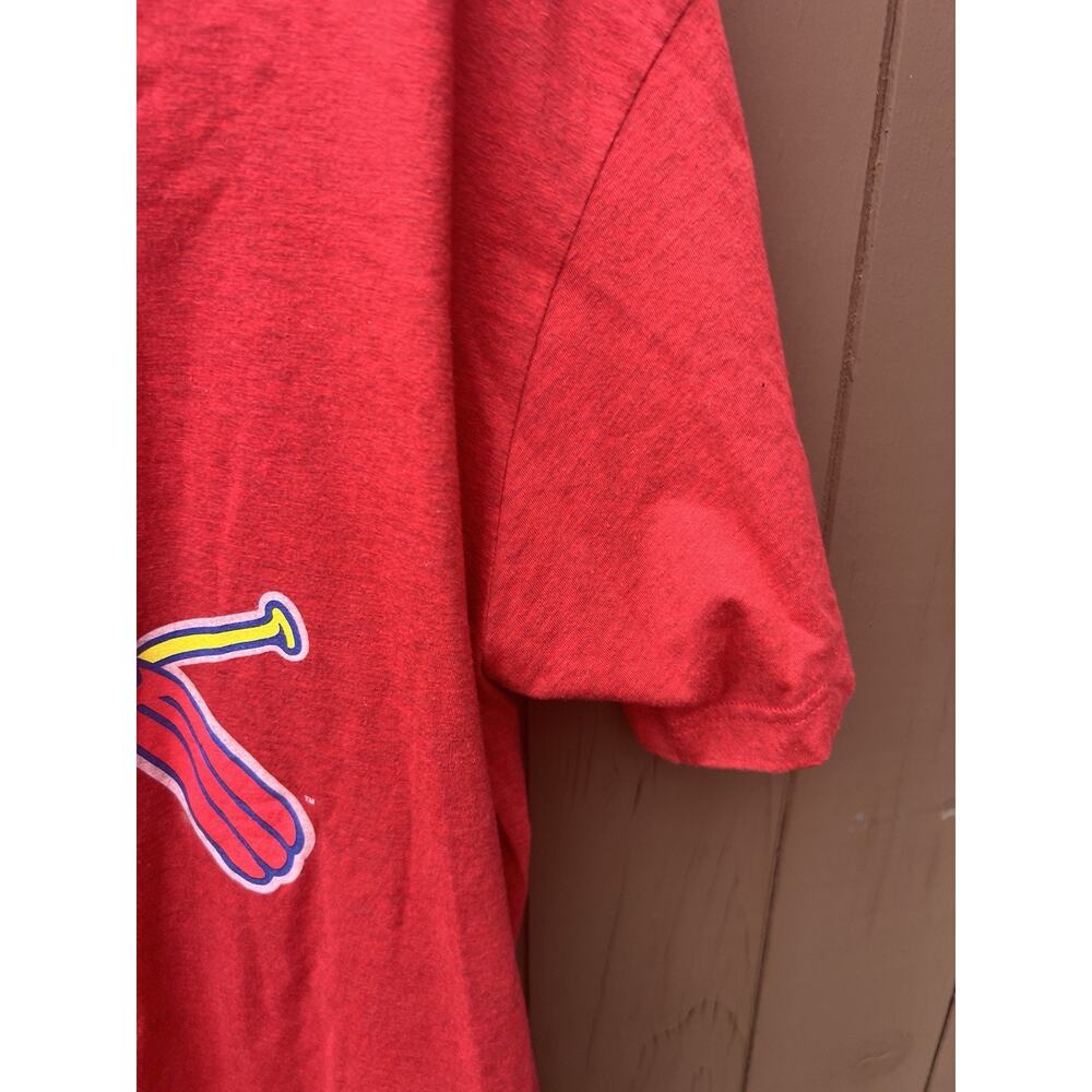 MLB St Louis Cardinals Tee Shirt Men’s XL Red Cardinal Graphic - Picture 8 of 11